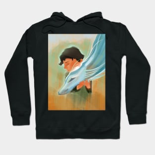 Dragon girl | Artprint Hoodie